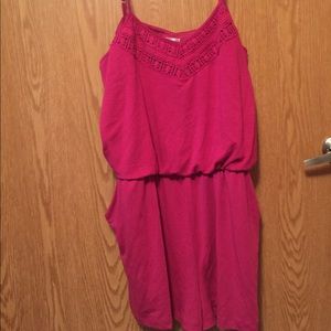 Pink romper